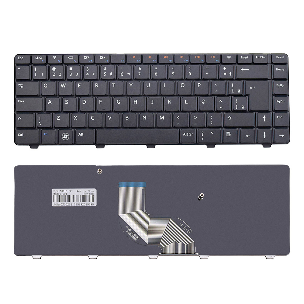 Teclado para Notebook Dell Part Number NSK-DJD1B