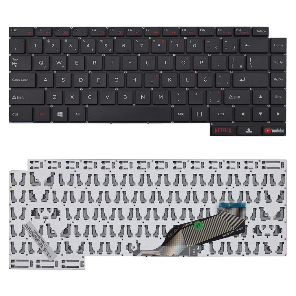 Teclado para Notebook Positivo Part Number 11152967