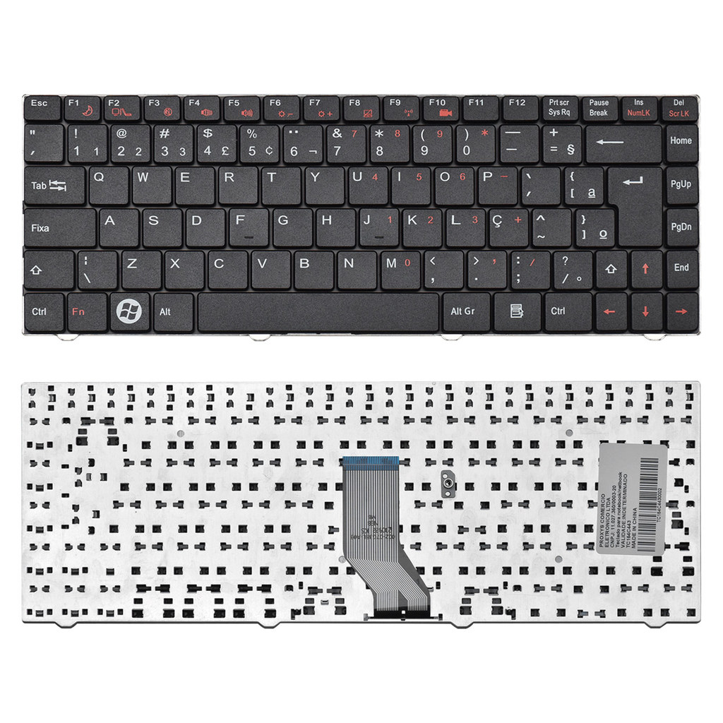 Teclado para Notebook Semp Toshiba Part Number V092328BR3