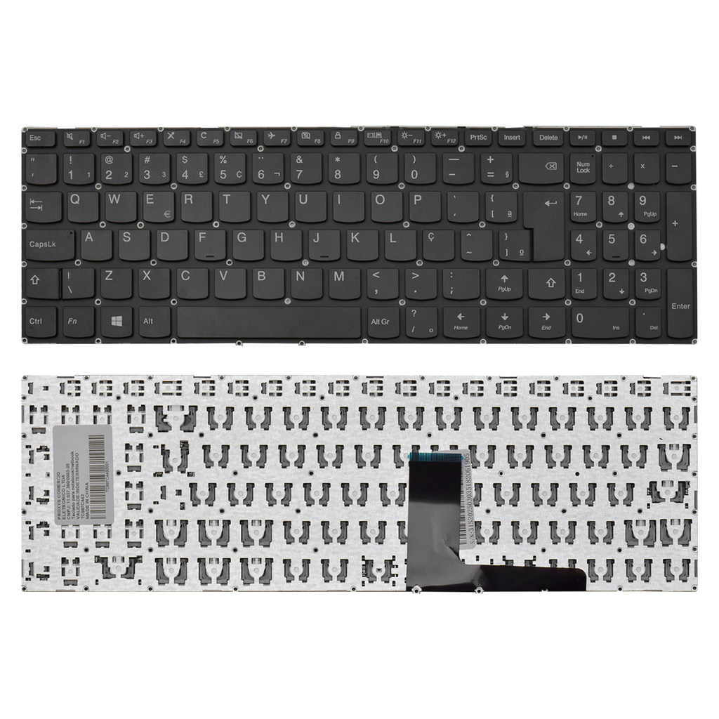 Teclado para Notebook Lenovo Part Number LCM15J6