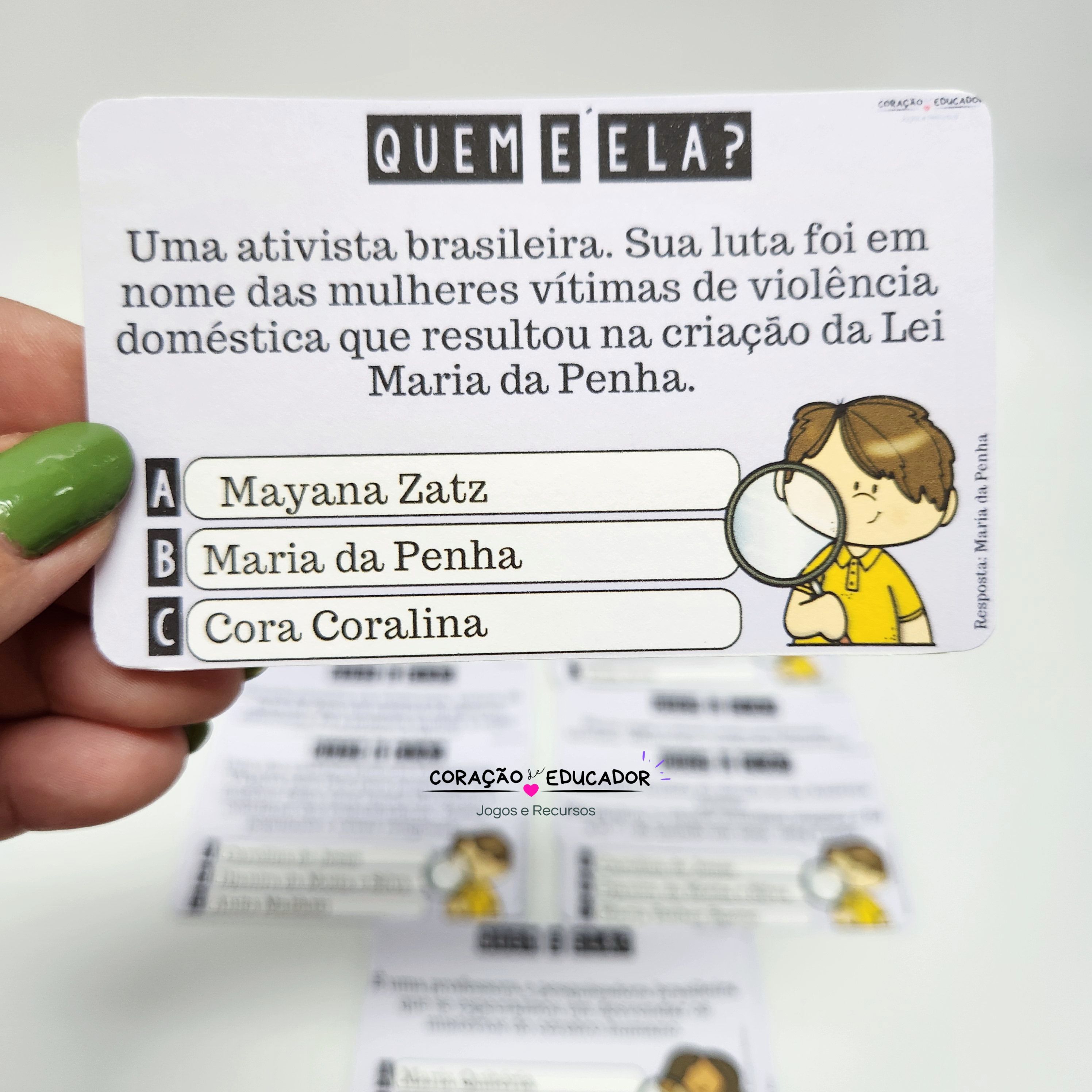 JOGO QUEM É ELA? MULHERES DO BRASIL