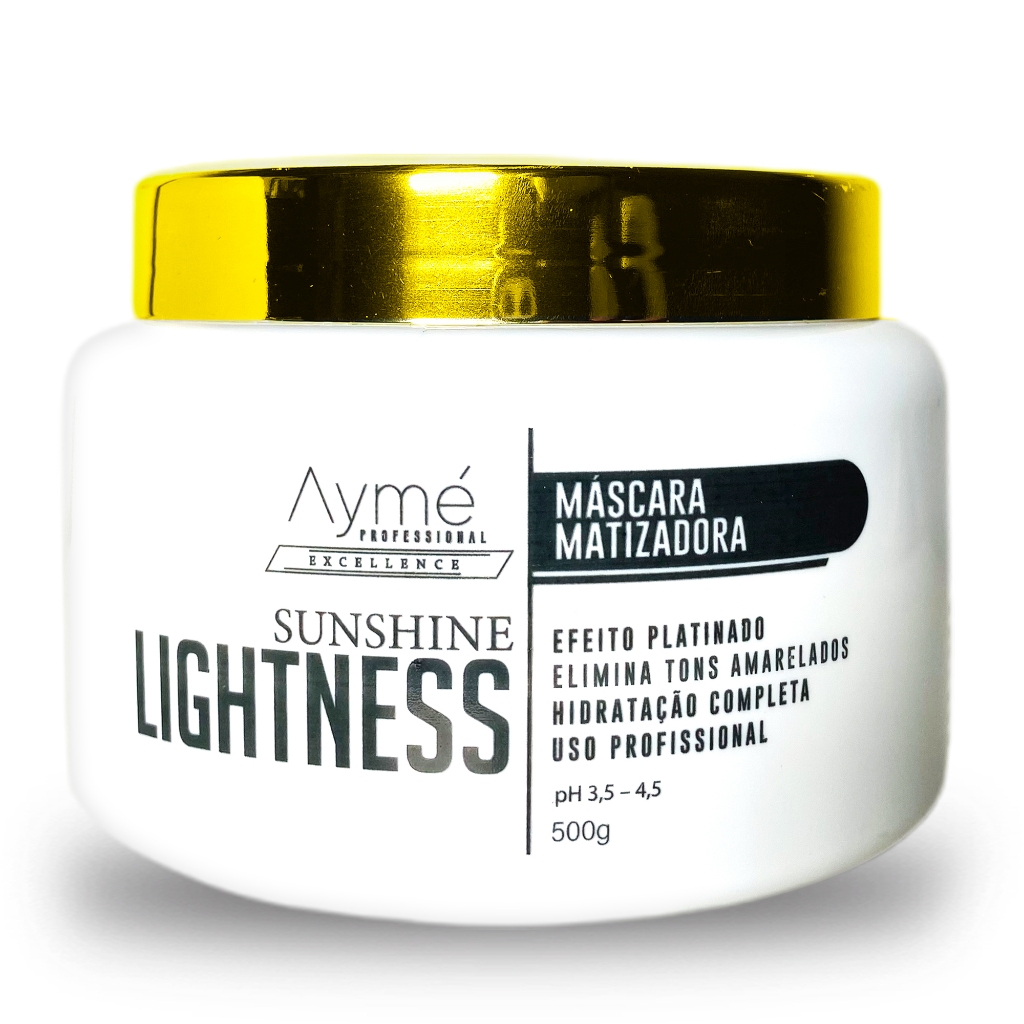 Máscara Matizadora Sunshine Lightness 500gr - Aymé