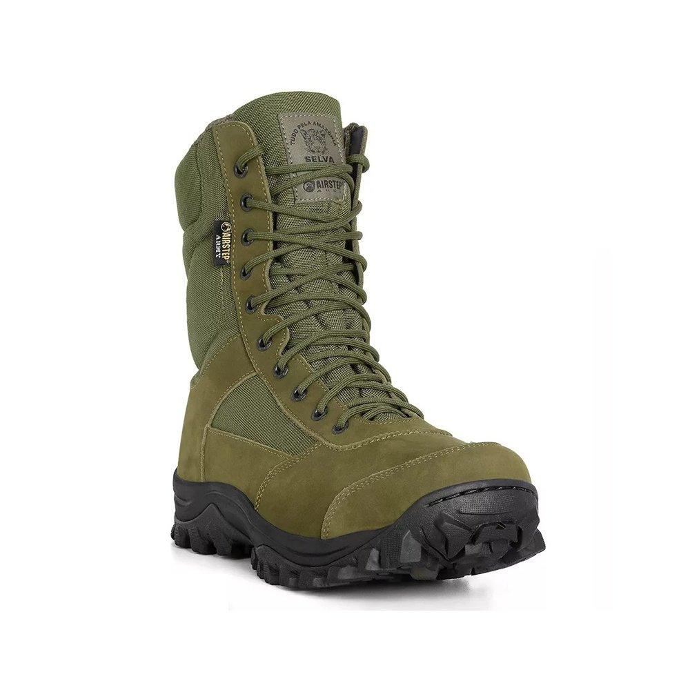 Bota Tática Airstep Lightness Confort 8627-99 Jungle Green