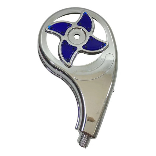 Calota Calotinha Roda Caminhao Esquerdo Forti Ar 4 Pontas Azul