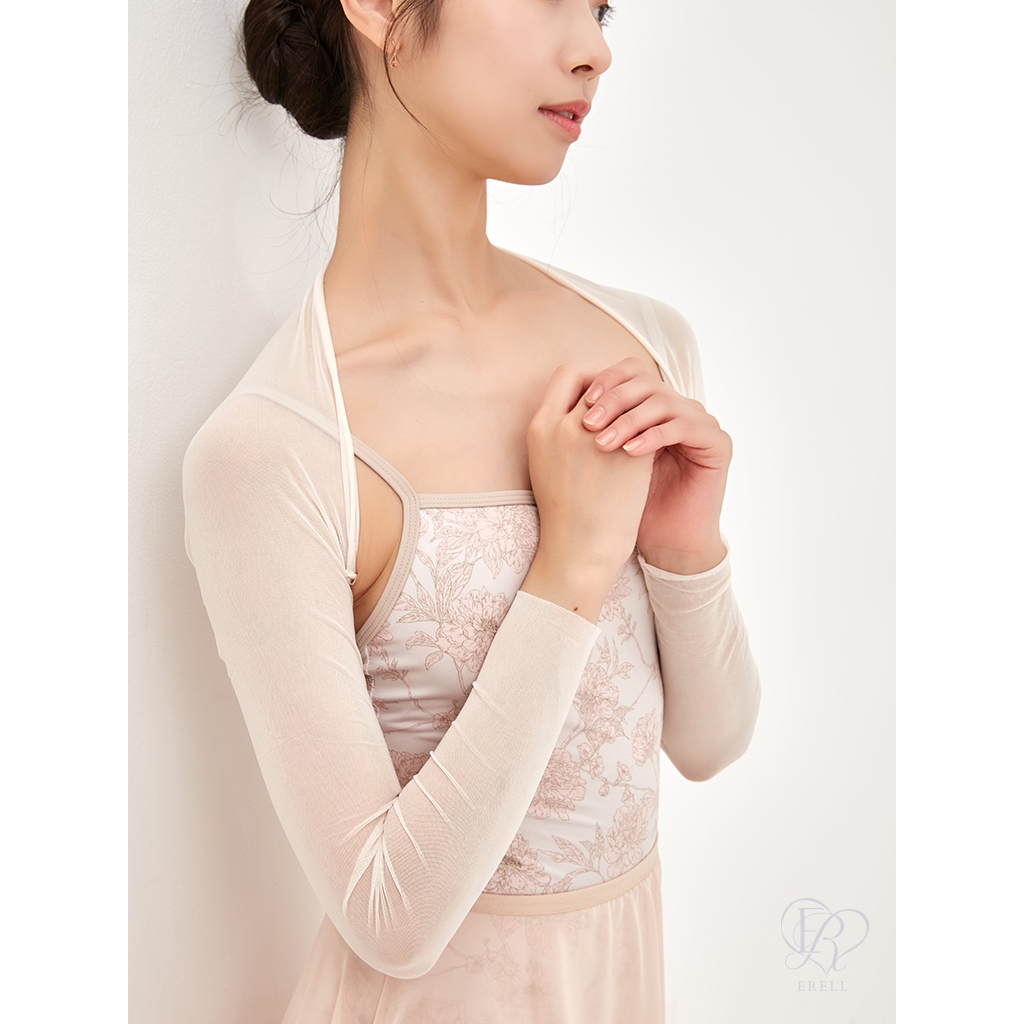 [ERELL] Sayers Mesh Shrug Malha Altamente Respirável