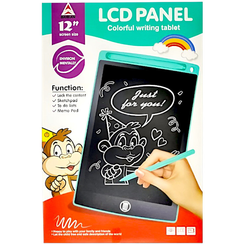Lousa Magica Tablet Infantil Painel Lcd 12'' Quadro magic