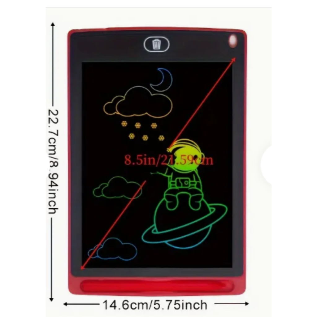 Lousa mágica 8,5” LCD Writing tablet