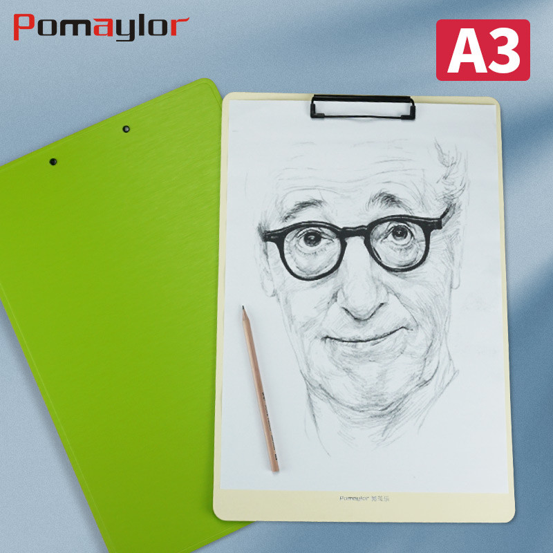Pomerlo Art Students Quadro de esboço dedicado Hard 8k Sketch Sketch Wallet a3 Pasta Board Desenho Escrita Quadro de esc