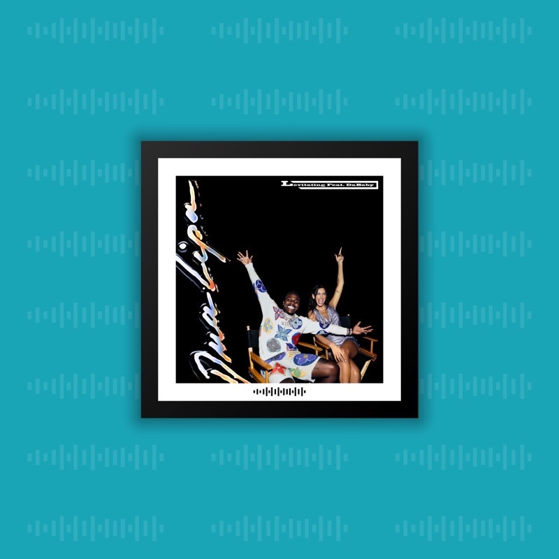 Quadro Música Decorativo - Dua Lipa / Levitating