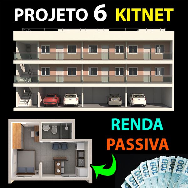 VIVER DE KITNET - MELHOR PROJETO PARA RENDA PASSIVA
