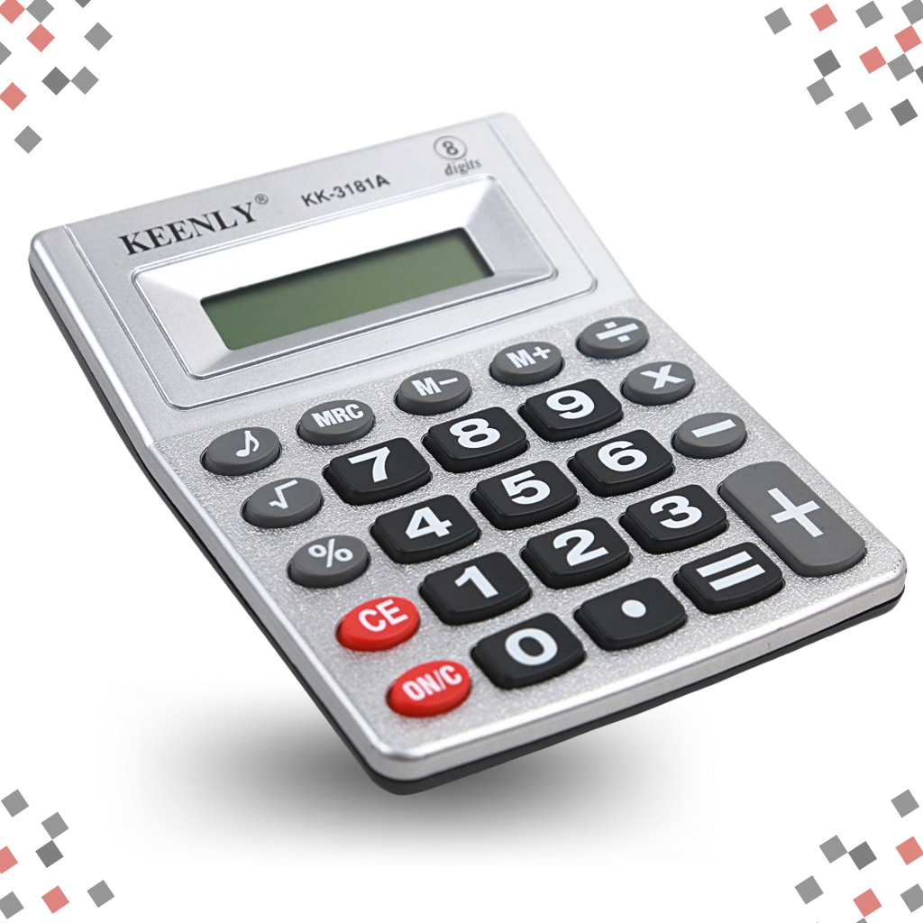 Calculadora De Mesa 8 Dígitos - Digital - Kk3181 - Kaftor