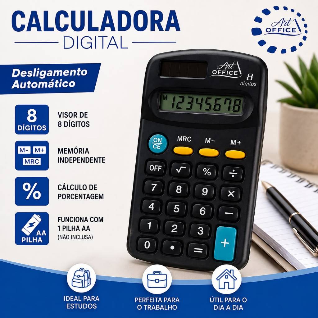 CALCULADORA MINI DIGITAL