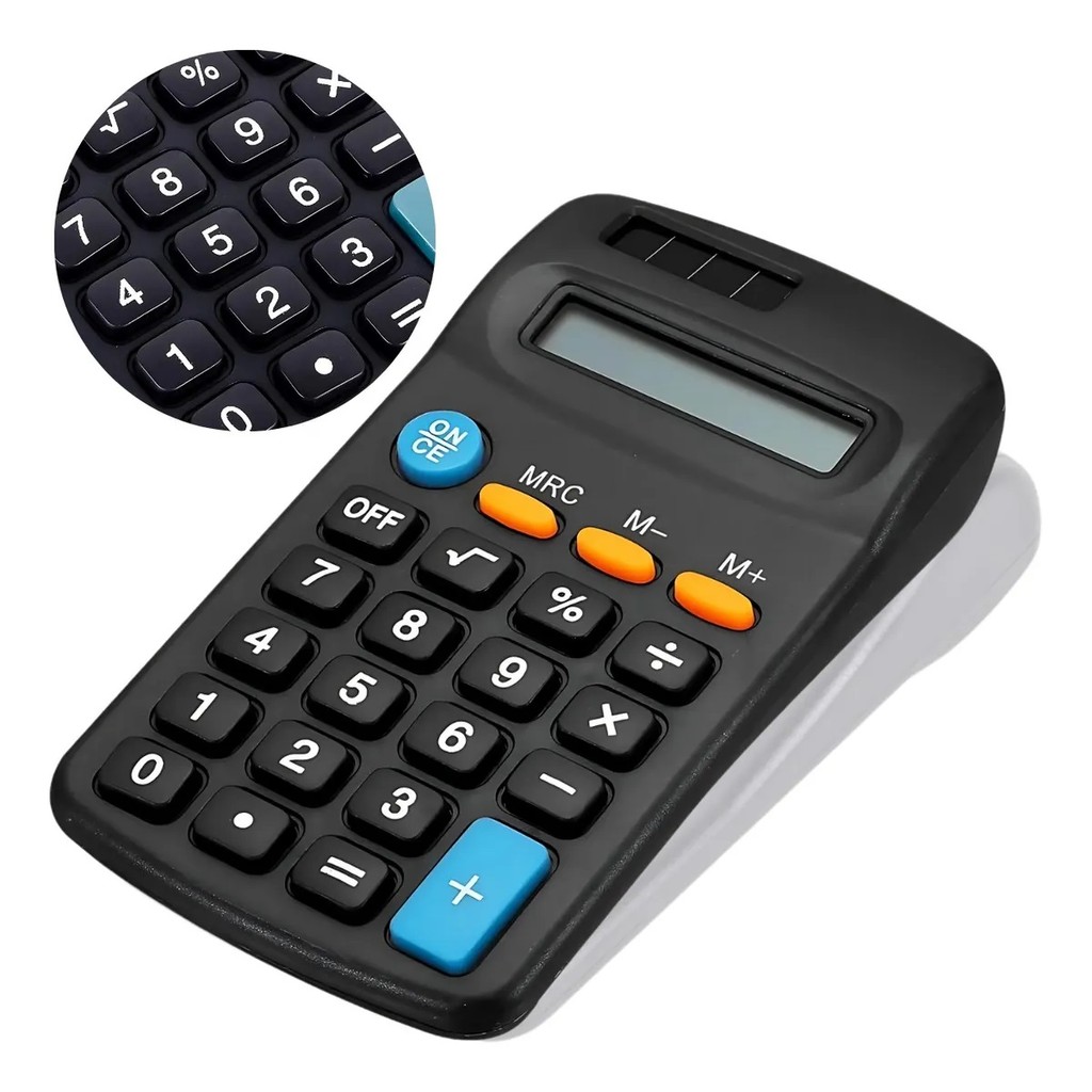 Calculadora Digital 8 Dígitos Classe Modelo CLA-402 Escritório Escolar