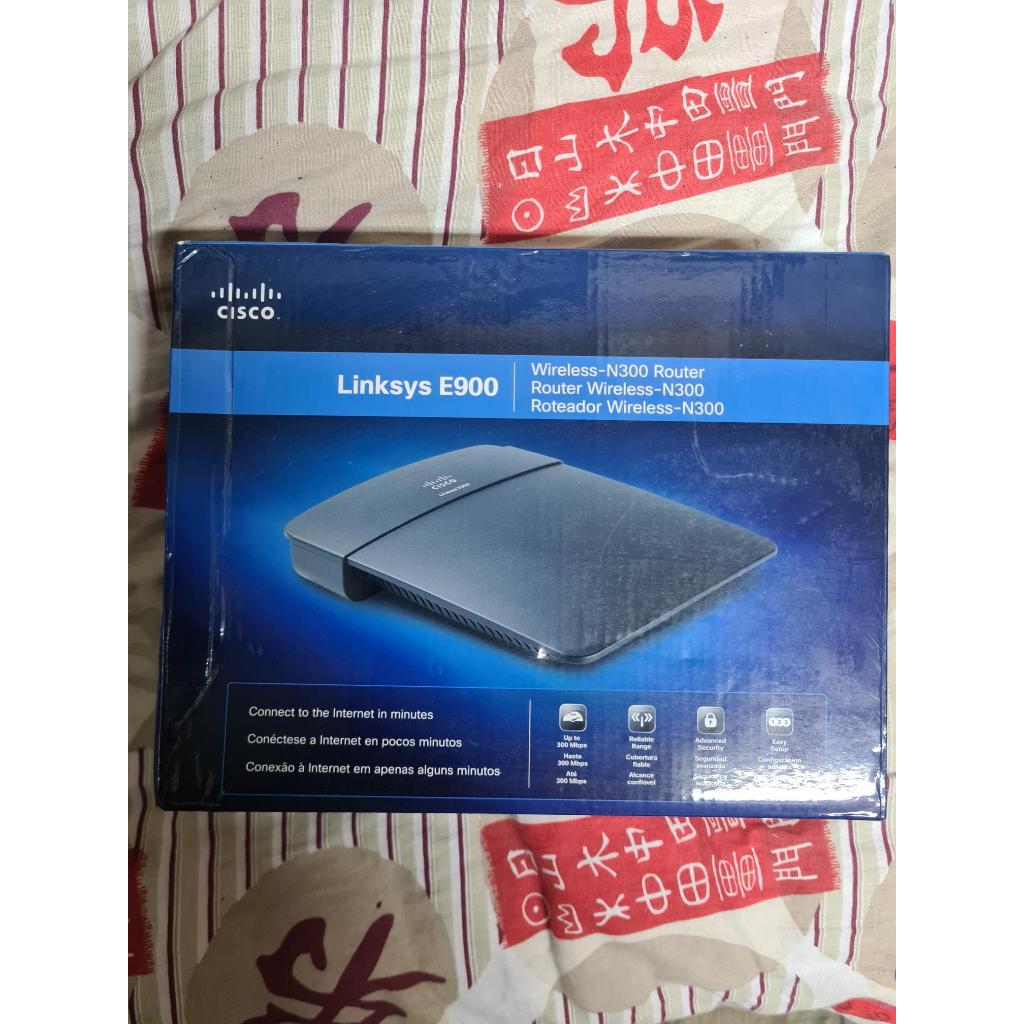 Roteador WiFi Cisco Lynksys E900 na Caixa - Em estado de novo