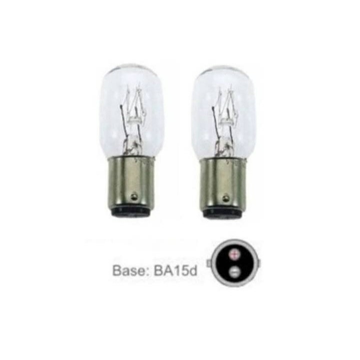 Lâmpada Máquina De Costura Singer  Doméstica Encaixe 2 Polos 110v 15w pachwork br