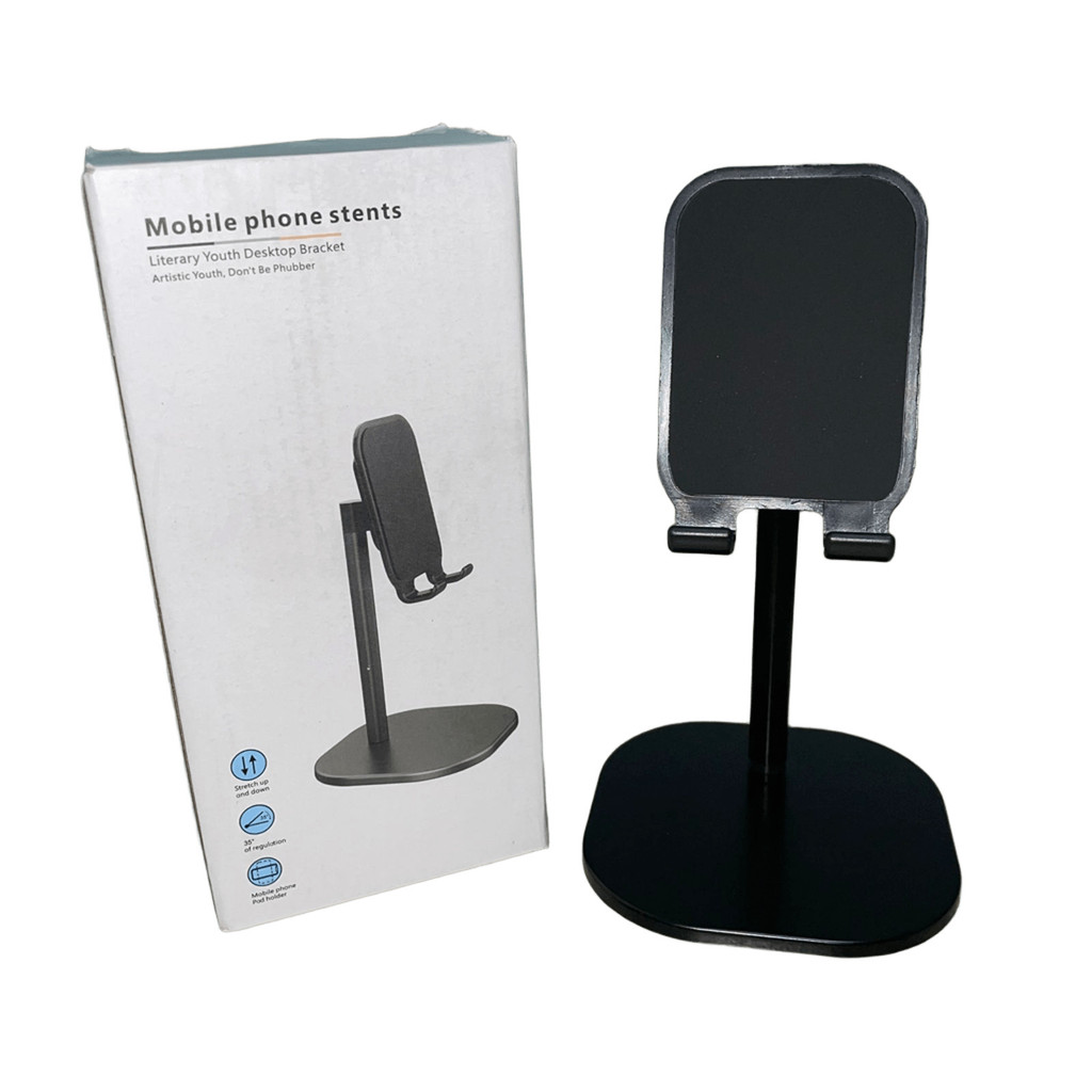 Suporte Ajustável de Mesa para Celular e Tablet ZX-K2