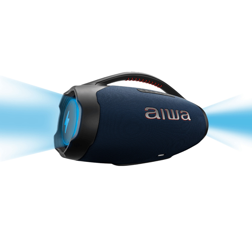 Caixa de Som AIWA Boombox Light Plus 200W Bluetooth AWS-BBS-01-LBL Bivolt