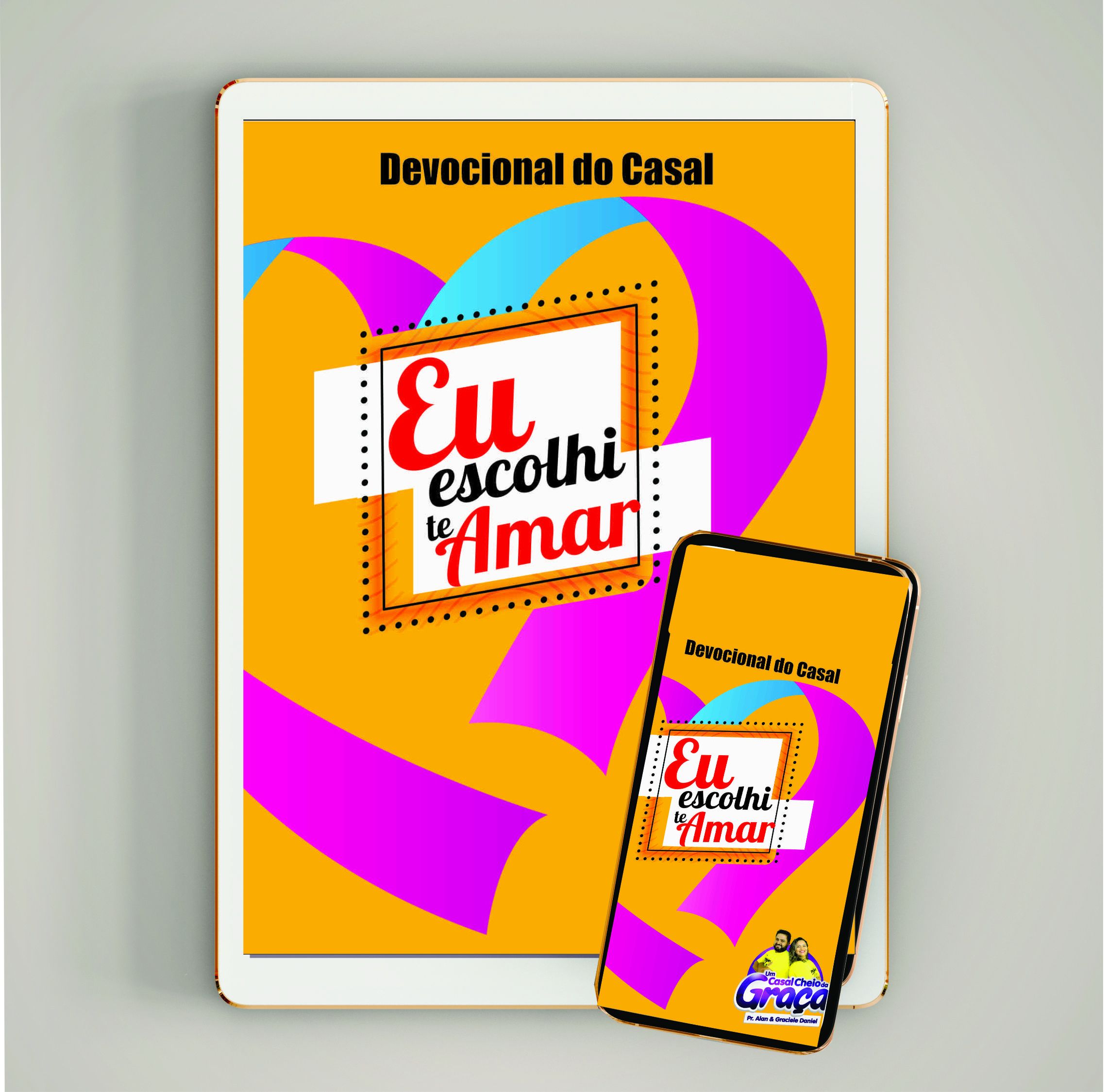 Devocional de Casais - Um casal cheio da Graça + E-book - Manutenção (Lançamento)