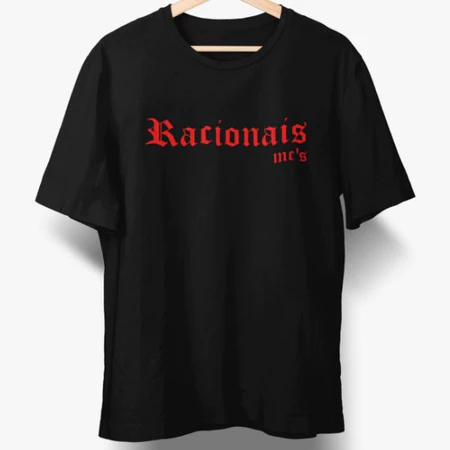 Camiseta rap nacional hip hop street wear de quebrada 100% Algodão