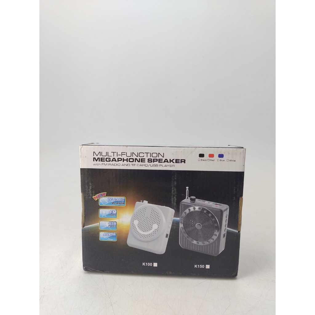 Multi-Function Megaphone Speaker.