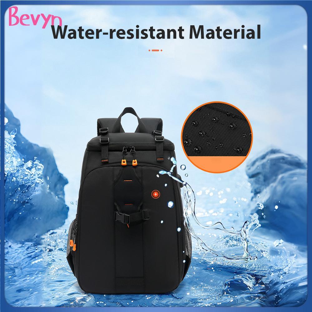 Bevyn-br ZJchao Premium Camera Backpack Bolsa leve com compartimento para laptop Fotógrafo Porta de carregamento USB