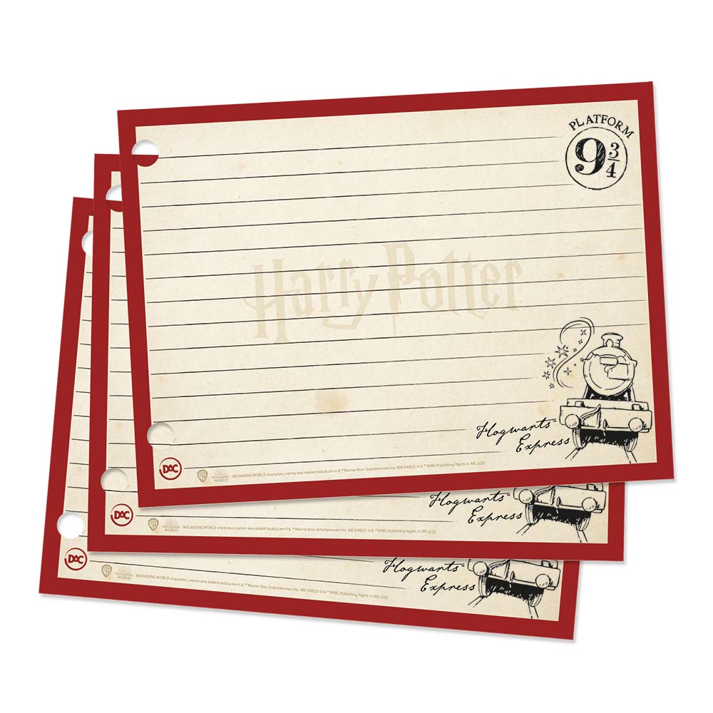 Refil c/ 80fls Para Mini Caderno Argolado Harry Potter - DAC