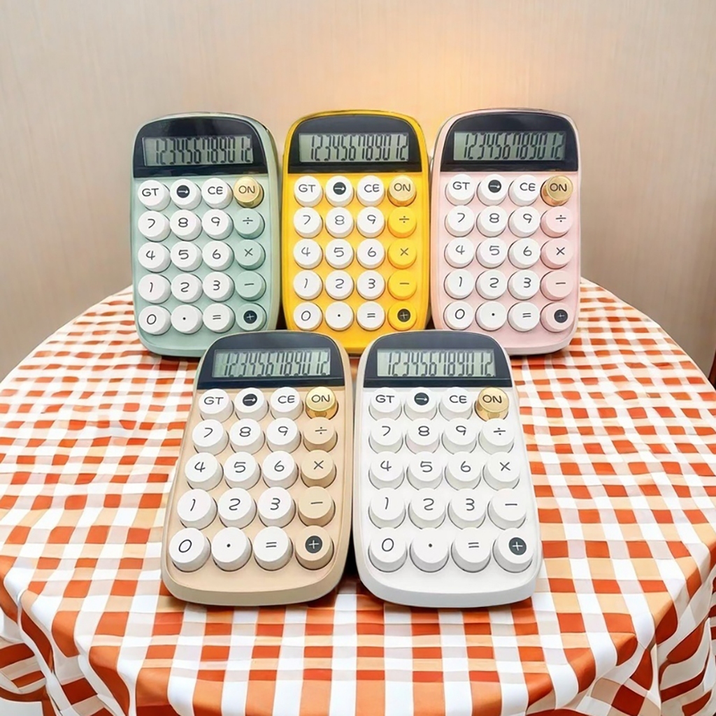 Calculadora de 12 Dígitos Teclado de Ponto Grande para escola ou trabalho