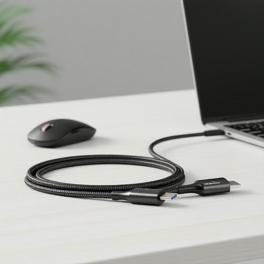 Essager 120W Cabo de carregamento rápido tipo C para Xiaomi 14 Ultra, Huawei, Samsung – cabo USB para sincronização de