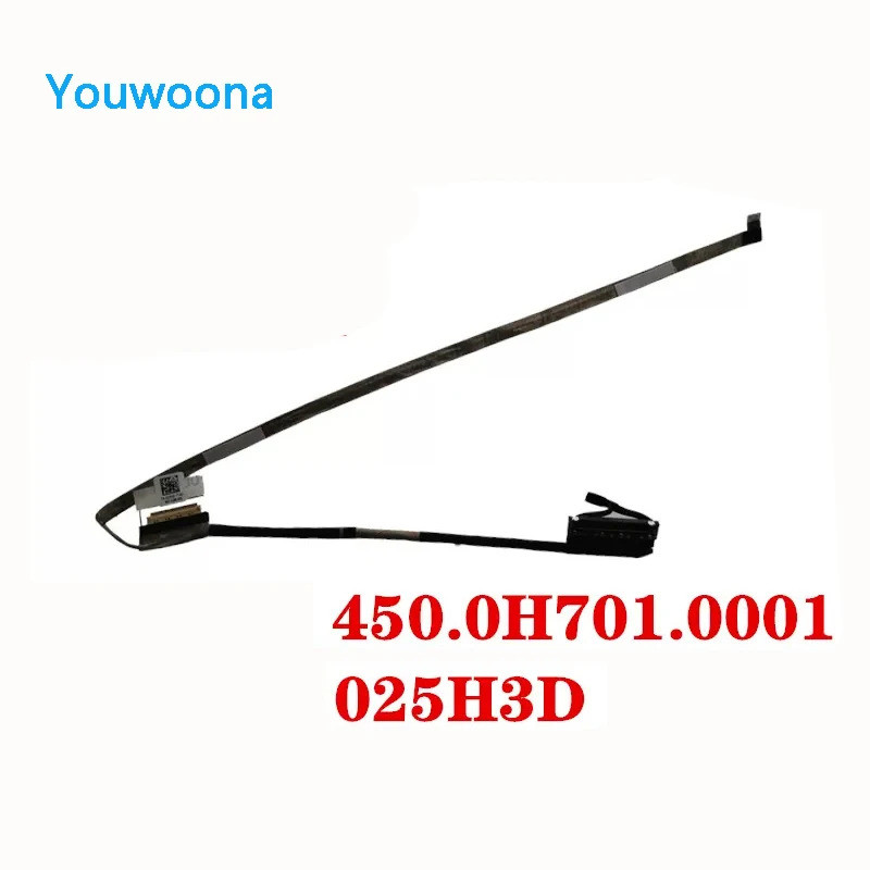 iiiiNEW Cabo Flexível LCD LVDS Original Para Dell G3 3590 FHD De Tela 025H3D 30Pin 60Hz 450.0H701.0001x
