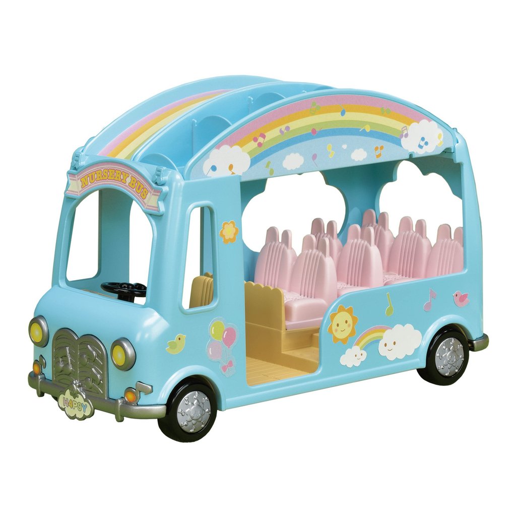 【direto do Japão】 Escola Infantil EPOCH Sylvanian Families [Escola Infantil Sol de Todos] Certificado ST Mark, A p