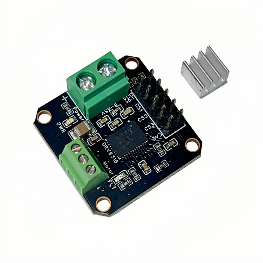 Mini2.0 DC Motor Brushless FOC Driver Board 12-24V Fonte Aberta DRV8316 Anel de Corrente