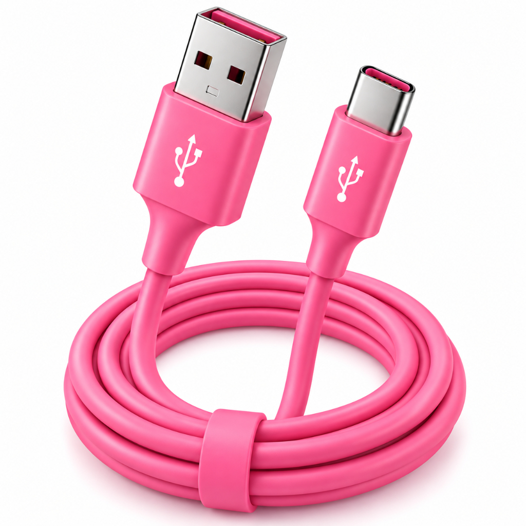 Cabo Tipo C Turbo Carregador Rápido Android Universal Motorola Xiaomi Dados Reforçado Colorido Atacado Barato