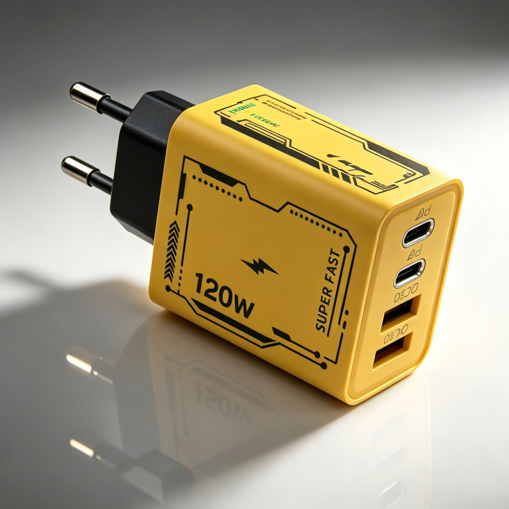 Carregador Turbo 120W + Cabo Tipo C De Carregamento Rápido Universal Para Xiaomi Redmi Note E Poco X7 Android