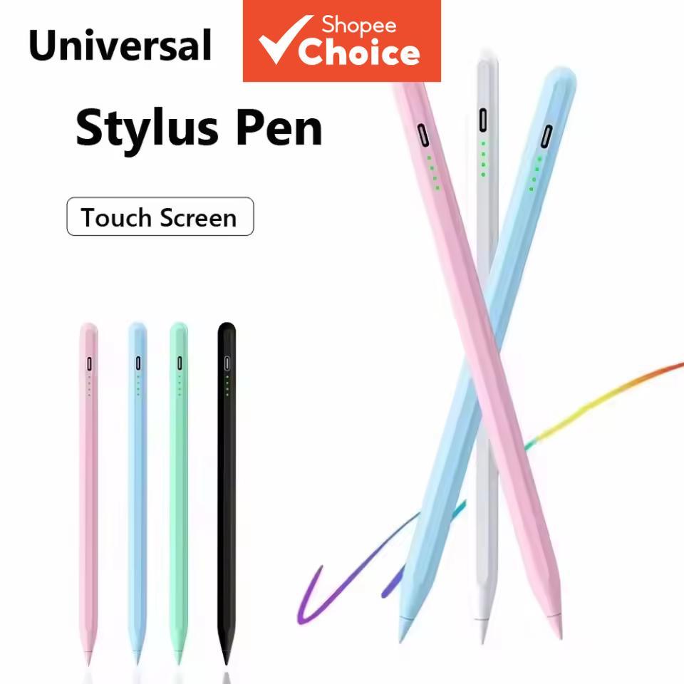 Caneta Universal Stylus para Tablet e Celular, compatível com Apple Pencil 2 e 1, Xiaomi e Android