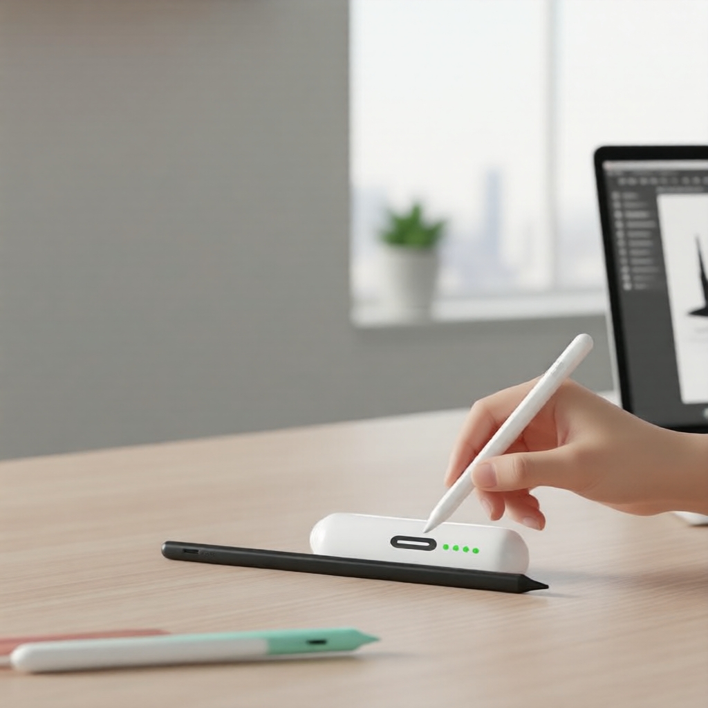 Caneta Touch Pencil Stylus para Tablets Android iOS e Xiaomi, Ferramenta Digital Inteligente Ativa para Desenho e