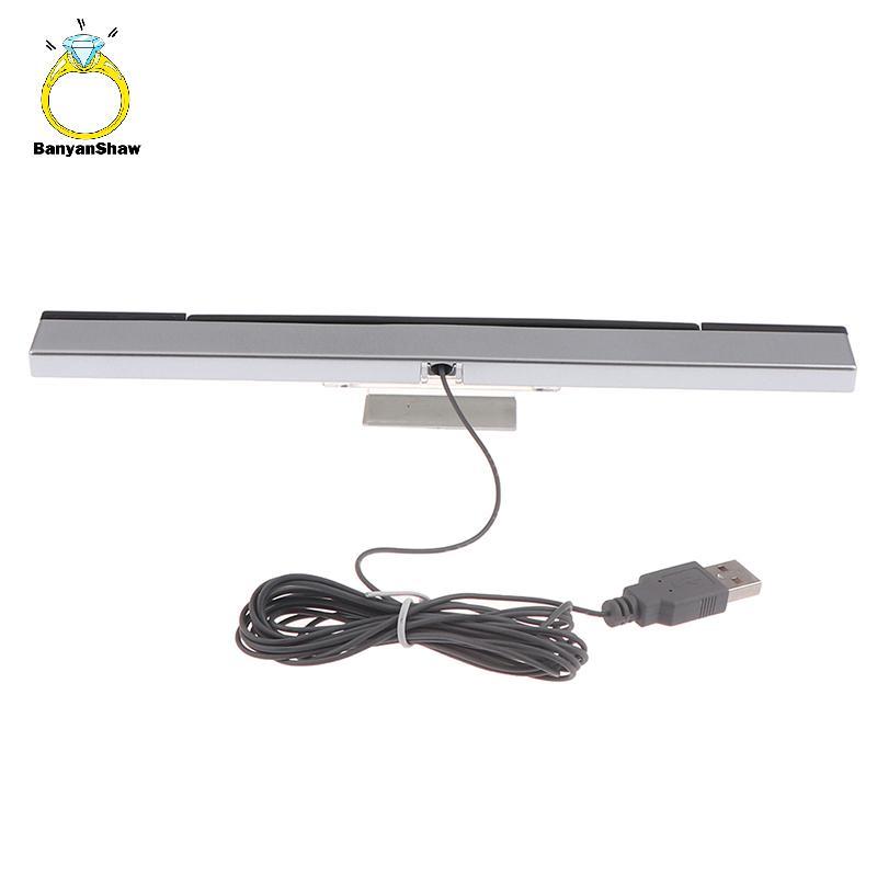 [BANY] Wii Sensor Bar Receptores Com Fio IR Signal Ray Substituição De Plugue USB Para Nitendo Good
