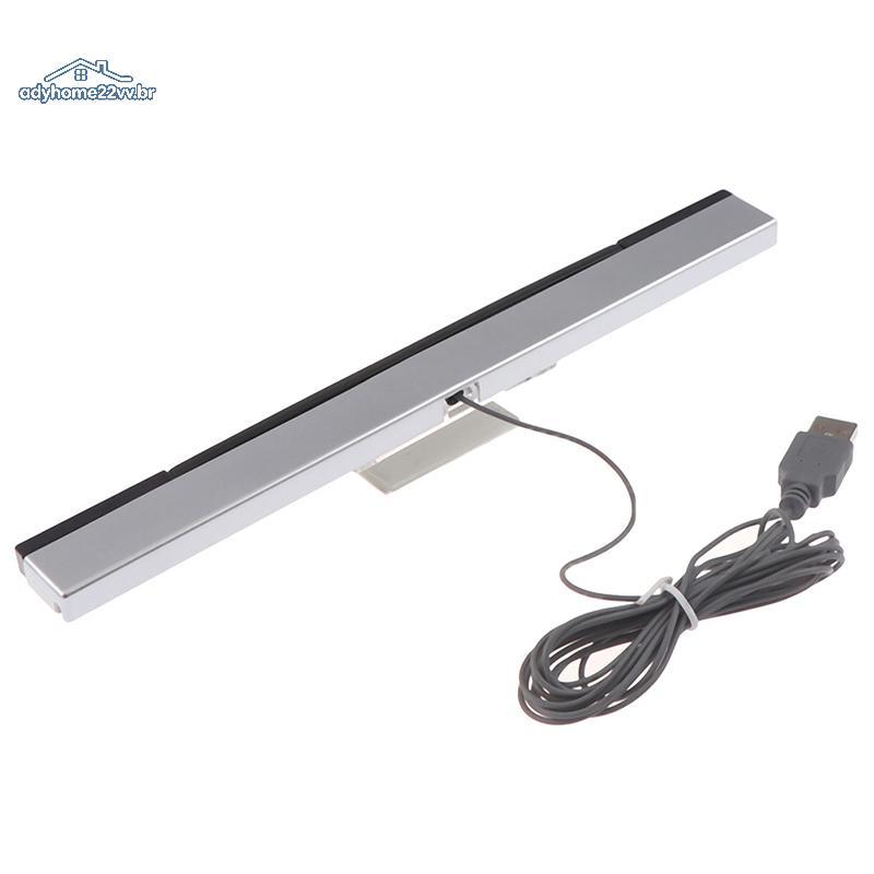 adyhome22vv Wii Sensor Bar Receptores Com Fio IR Signal Ray Substituição De Plugue USB Para Nitendo br