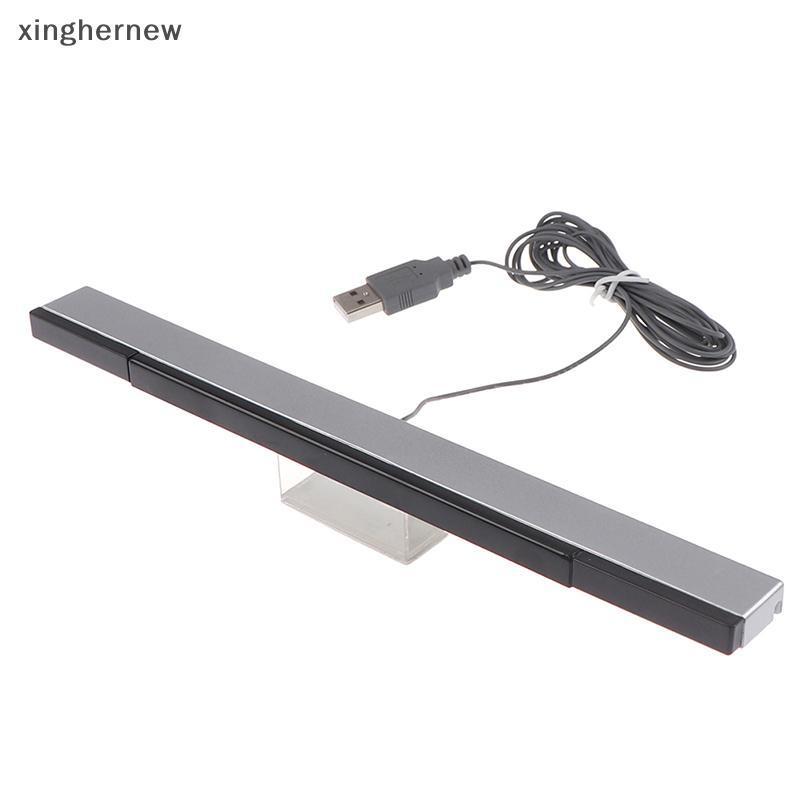 xinghernew Wii Sensor Bar Receptores Com Fio IR Signal Ray USB Plug Substituição Para Nitendo XHW