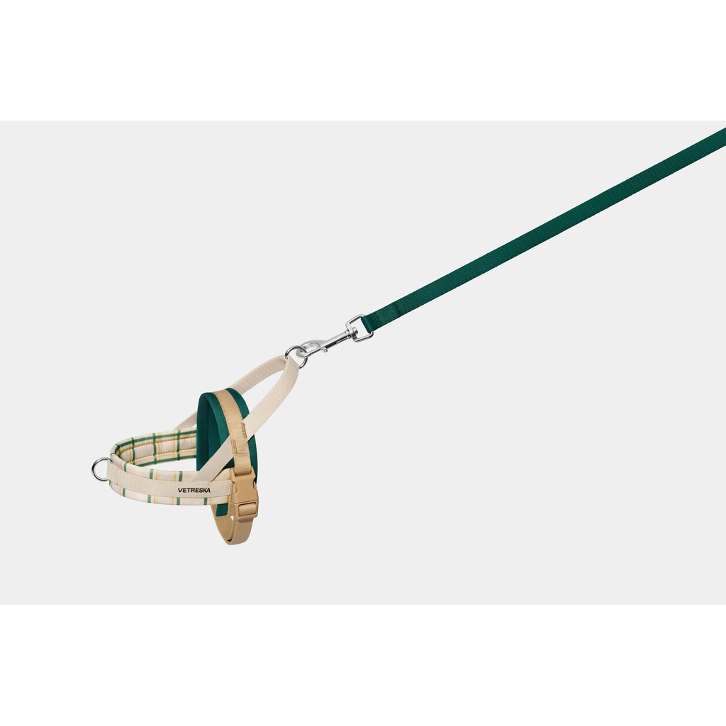 VETRESKA Santal Forest Quick Fit Pet Harness & Leash Set - M