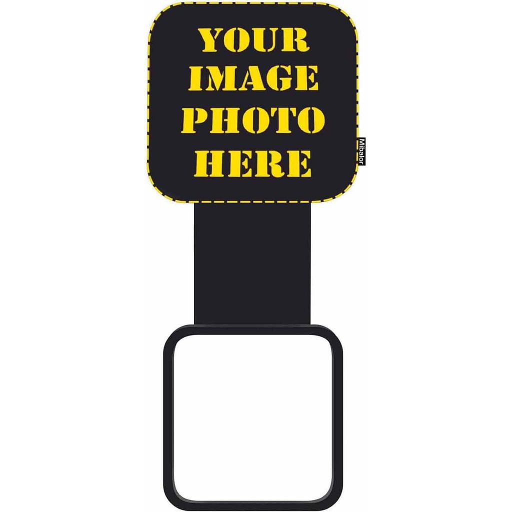 Personalised Custom Hitch Covers with Photos Pictures Trailer Hitch Cover Plug Cap Fits 2 Inch Receivers for Auto,SUV,RV