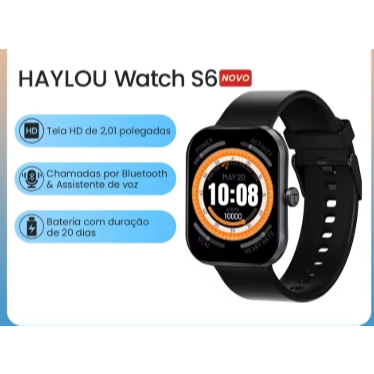 Smartwatch HAYLOU Watch S6 2.01'