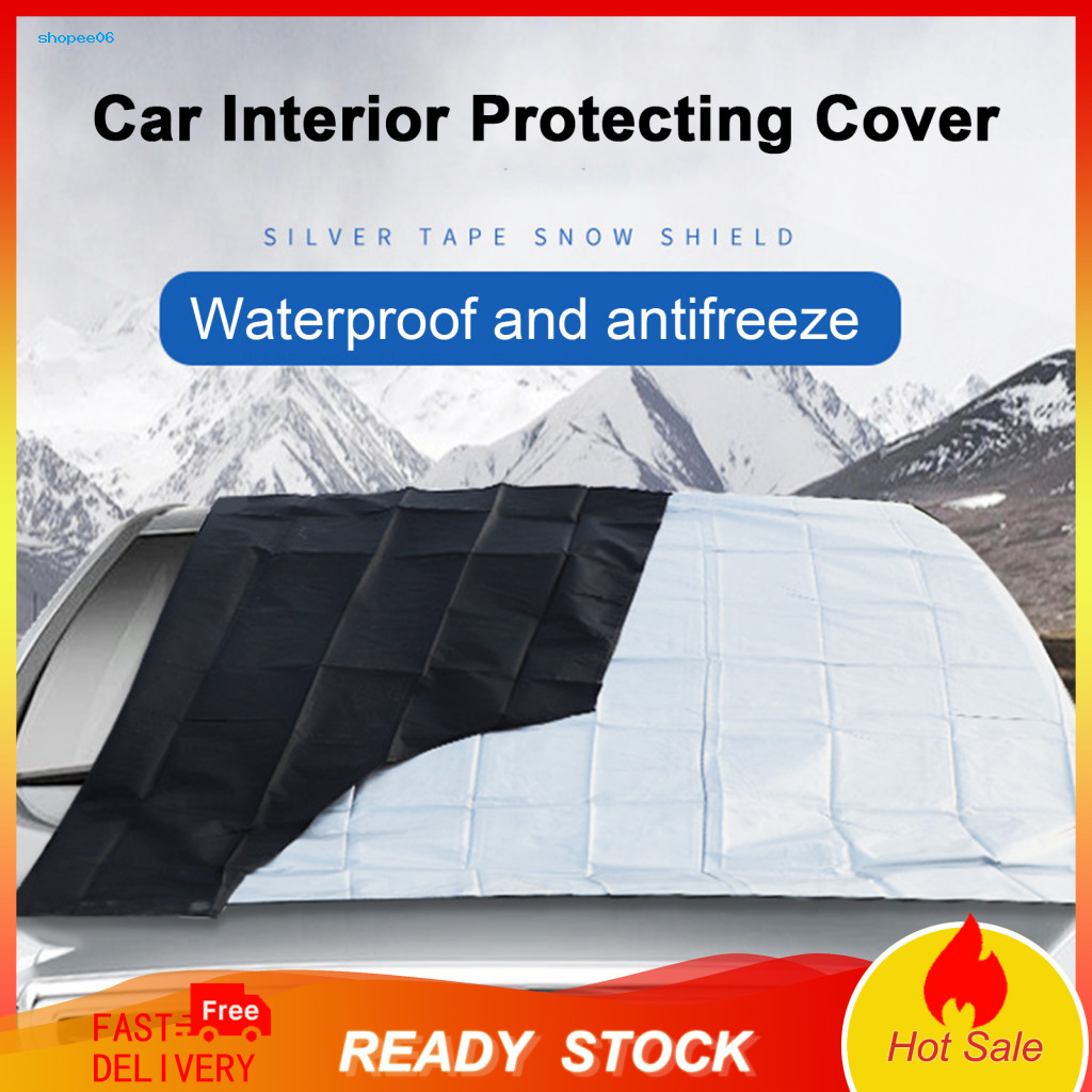 Heat Insulation Windshield Shield Car Cover Magnetic Snow Uv Resistant Waterproof Anti-freeze Protector for Cars Trucks