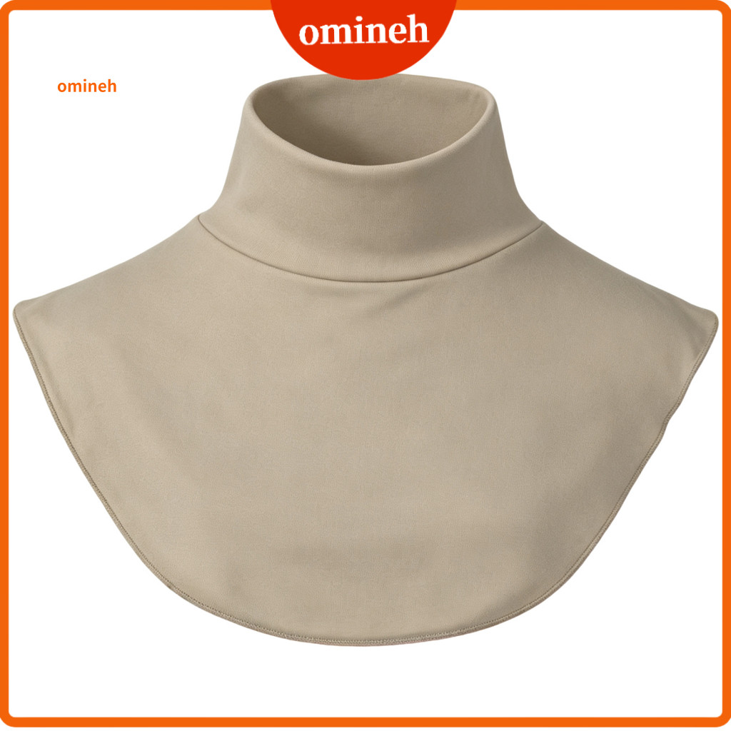 Layering Accessory for Women Fabric Mock Neck Women’s Detachable Turtleneck Collar Fake Dickey Half Top Fashion Blouse