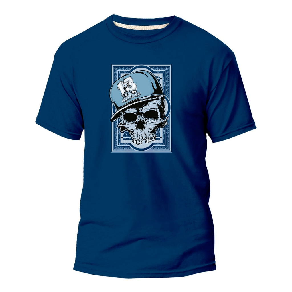 Camiseta Algodão Básica Premium Estampa Digital Vintage Gang