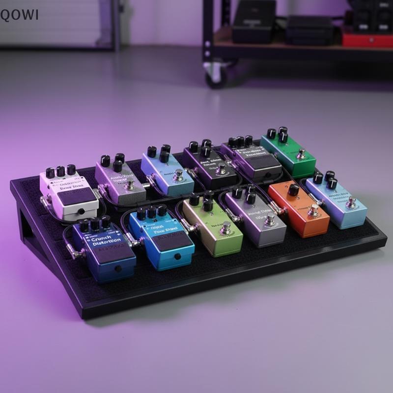 qo Guitar Stompbox Essential Series : Vintage Overdrive , US Dream , Classic Chorus , Tremolo , Atraso Analógico/Digital