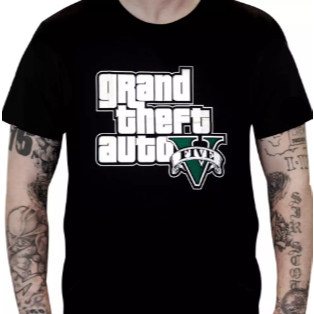Camiseta Masculina Jogo De Video Game 100% Algodão