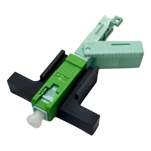 60 Pcs Com Anatel Apc Verde Click One Fast Conector - 2 FLEX