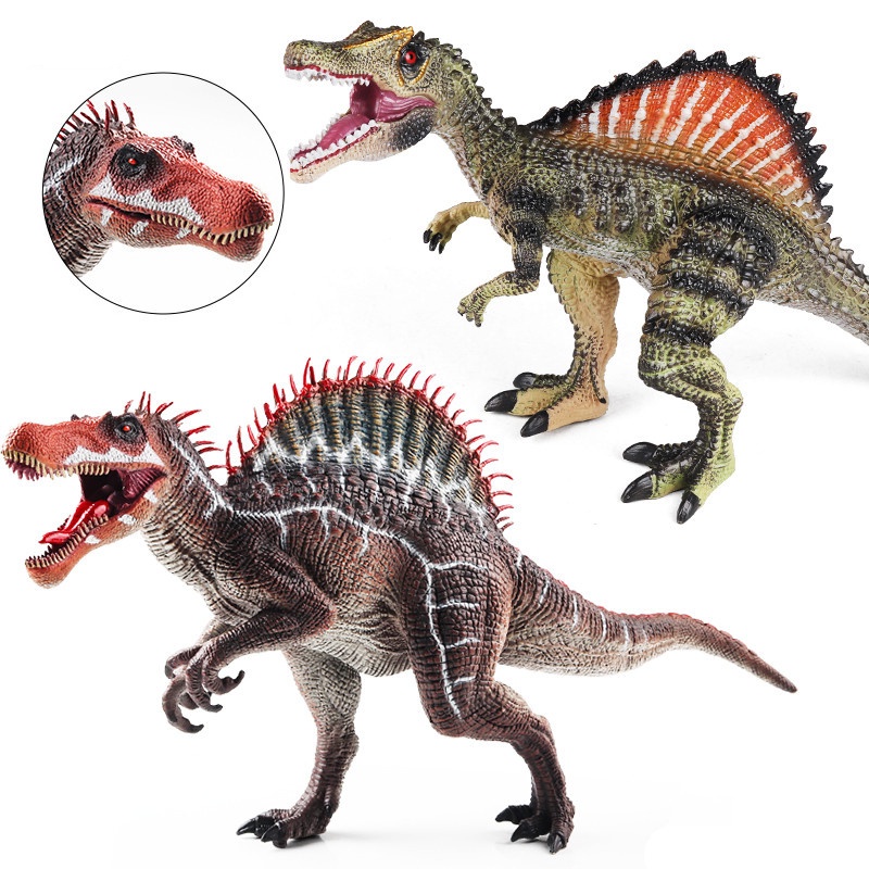 Jurassic Dinossaur Brinquedo Spinosaurus Action Figures Open Mouth Tyrannosaurus Animals Model Collection Kid Toy Gift