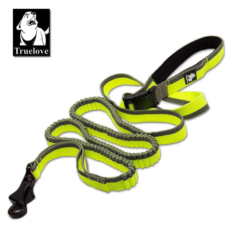 Truelove TLL2271 Trela Retrátil Para Cães Grandes , Ajustável , Nylon , Portátil , Cintura Elástica , Chumbo