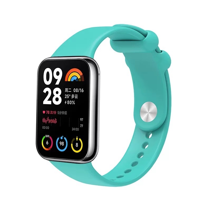 pulseira Para Red mi Watch 4 Mi Band 8 Pro Pulseira De Substituição De Acessórios De silicone Esportiva Macia